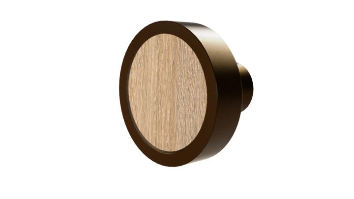 Schwarz matt gebürstet lackiert / eloxiert